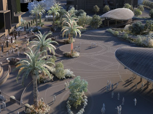 Urban architecture 3D Model