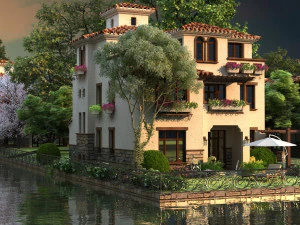 Urban architecture 3D Model