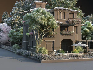 Urban architecture 3D Model
