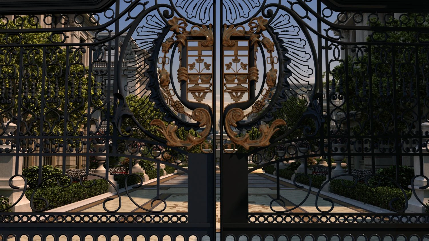 Urban architecture 3D Model .c4d .max .obj .3ds .fbx .stl .blend 