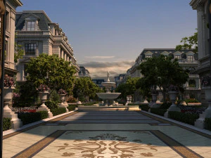 Urban architecture 3D Model