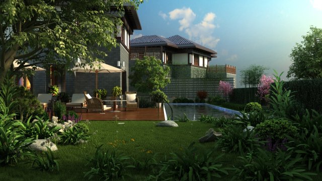 Urban architecture Model 3D .c4d .max .obj .3ds .fbx .stl .blend 