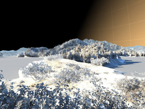 Mountain 3D 모델