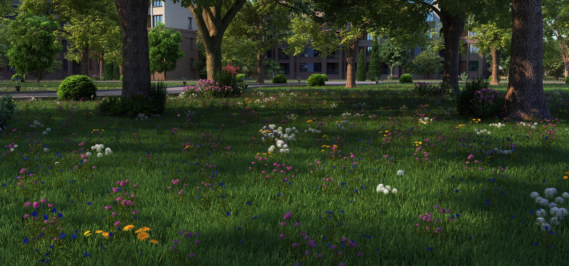 Urban architecture 3D Model .c4d .max .obj .3ds .fbx .stl .blend