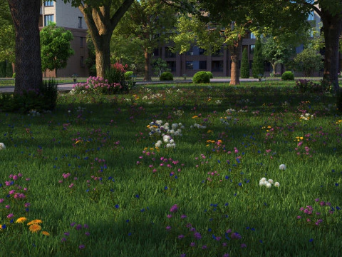 Urban architecture 3D Model