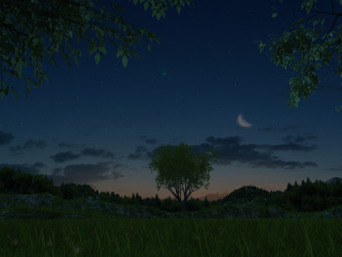 Mountain 3D Model