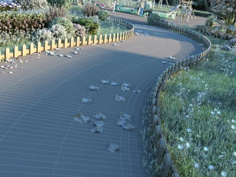 Park 3D Model