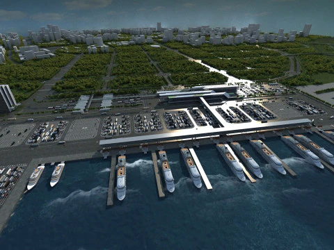 Harbor 3D Model
