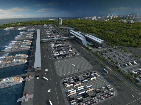 Harbor 3D Model