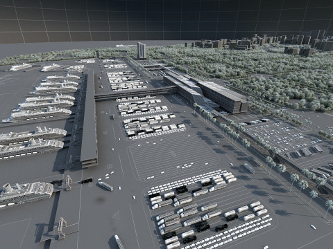 Harbor Modelo 3D