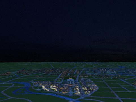 Urban architecture 3D-Modell