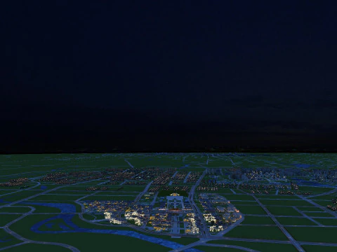 Urban architecture 3D Model