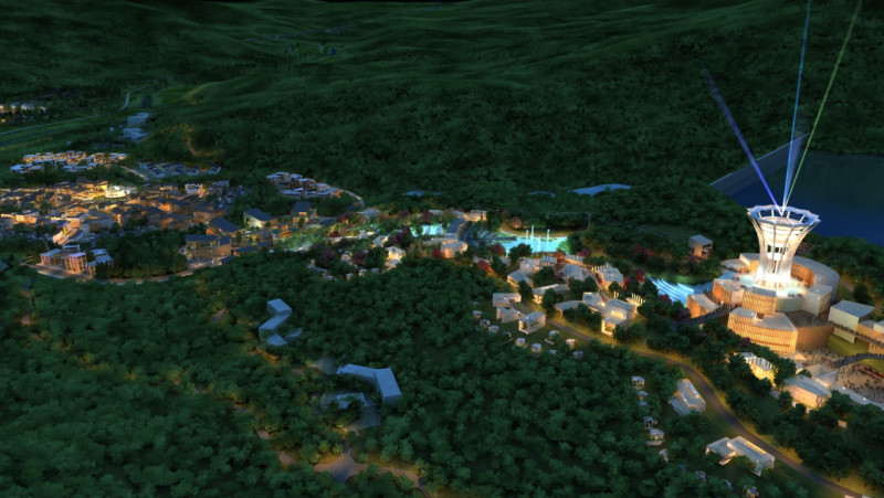 Small town 3D Model .c4d .max .obj .3ds .fbx .stl .blend 
