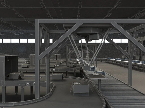 Laboratorio espresso Modello 3D