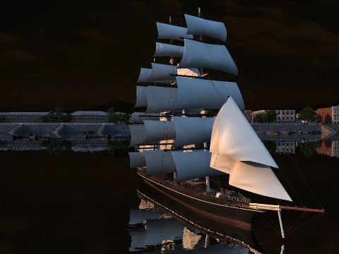 Harbor 3D Model