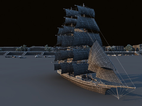 Harbor 3D Model