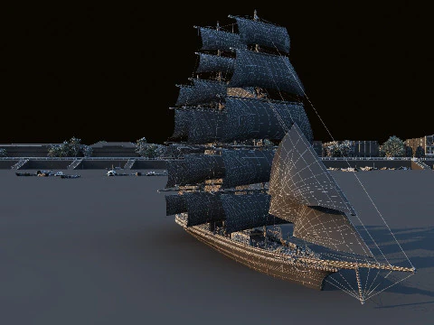 Harbor 3D Model