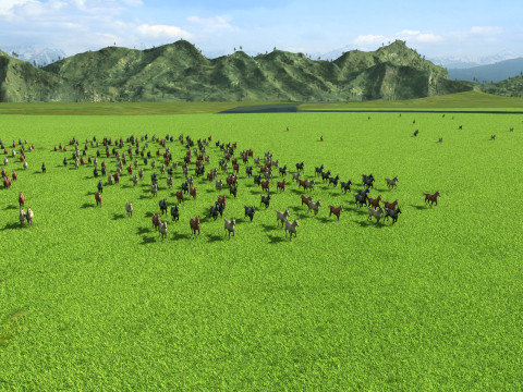 Horse ranch Modelo 3D