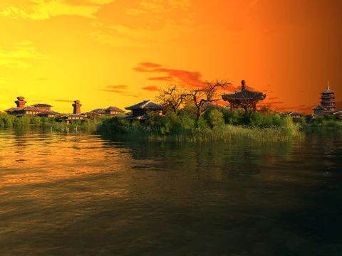 Ancient building 3D Model