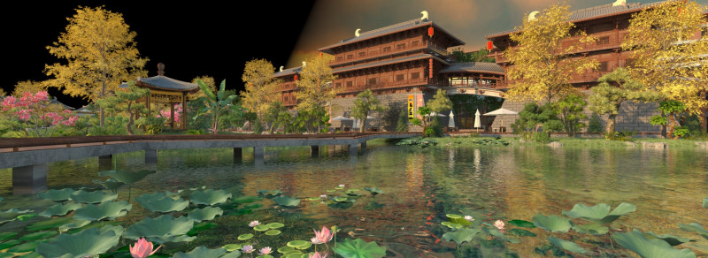 Ancient building 3Dモデル .c4d .max .obj .3ds .fbx .stl .blend 