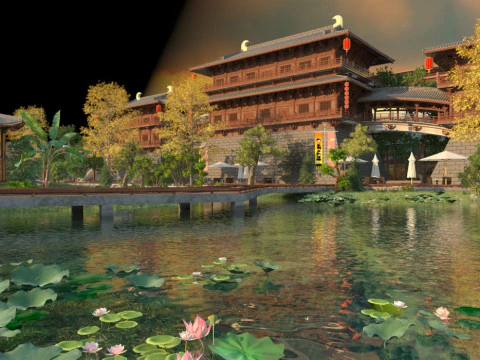 Ancient building 3D Model