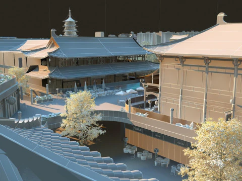 Ancient building 3D Model