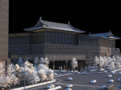 Ancient building 3D Model