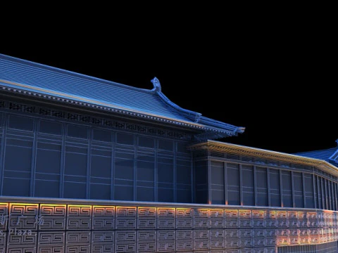 Ancient building 3D Model