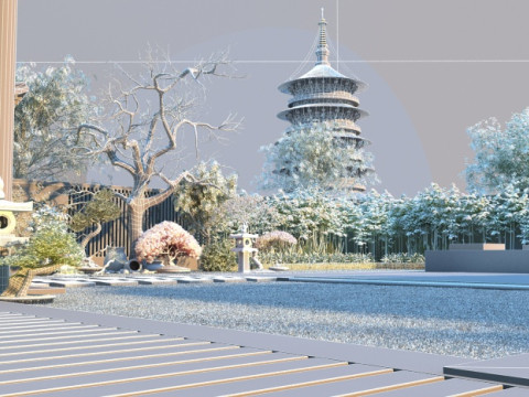 Ancient building 3D Model