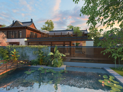 Ancient building 3D Model