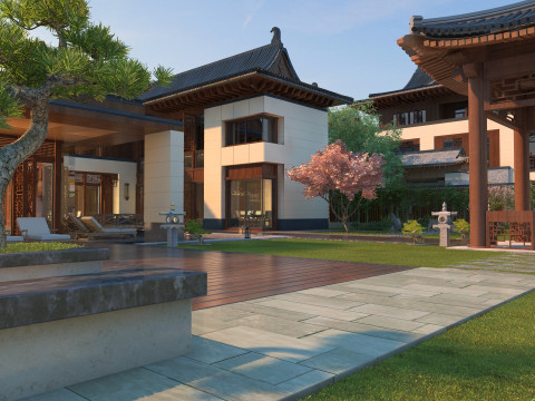 Ancient building Model 3D