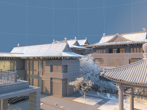 Ancient building Model 3D