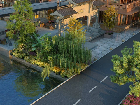 Ancient building 3D Model