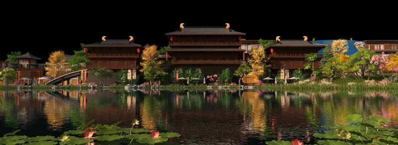 Ancient building 3D Model .c4d .max .obj .3ds .fbx .stl .blend 