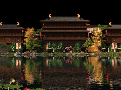Ancient building 3D Model