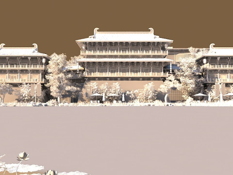 Ancient building 3D Model