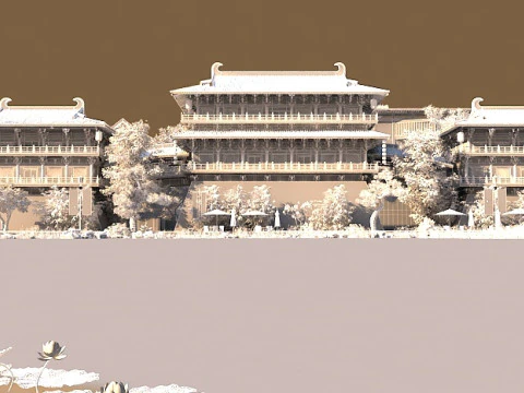 Ancient building 3D Model