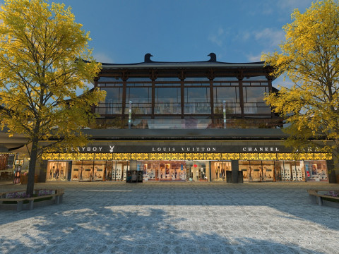 Ancient building 3D 모델