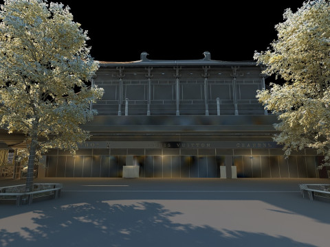 Ancient building 3D 모델