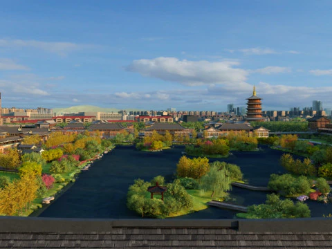 Ancient building 3D Model