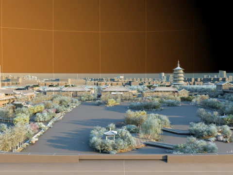 Ancient building 3D Model