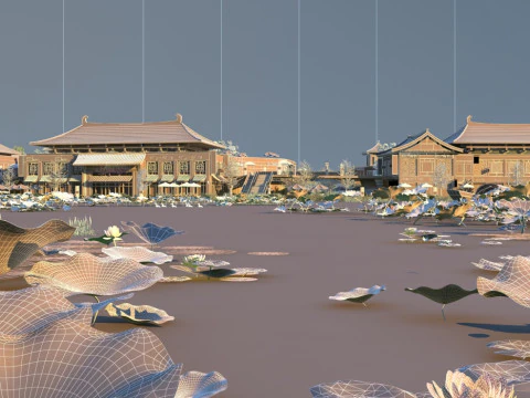 Ancient building 3D Model