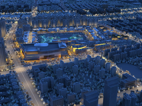 City night Modelo 3D