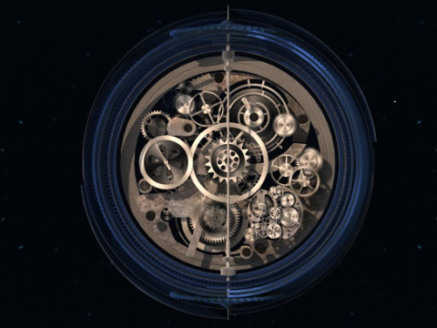 Mechanical gear 3D-Modell