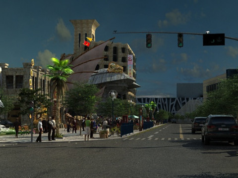 Amusement park Modelo 3D