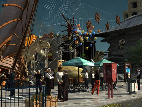 Amusement park Modelo 3D