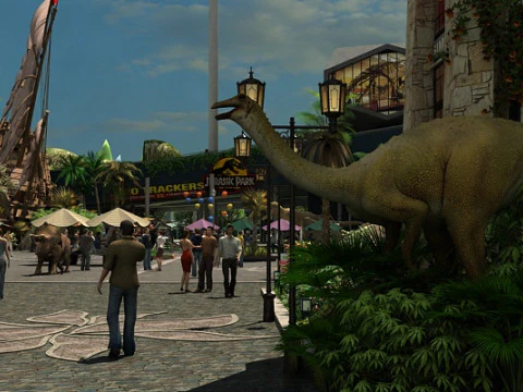 Amusement park 3D Model