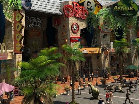 Amusement park 3D Model