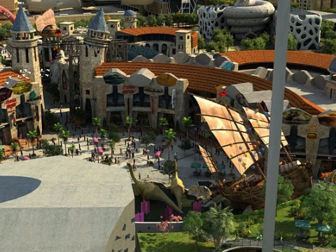 Amusement park 3D Model