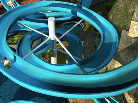 Amusement park 3D Model